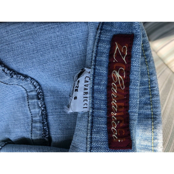 Z. Cavaricci Vintage Denim Jacket Distressed small - Picture 7 of 8